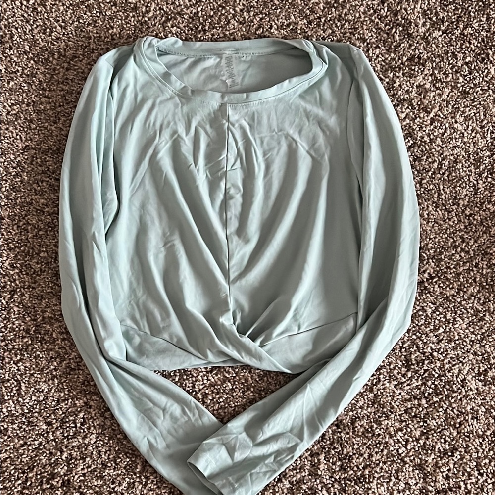 Beyond Yoga Brand! Women's Light Green Long Sleeve Top